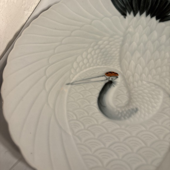 Meiji Red Dot Crane - Excellent Condition Pre-1940 - Picture 5 of 10